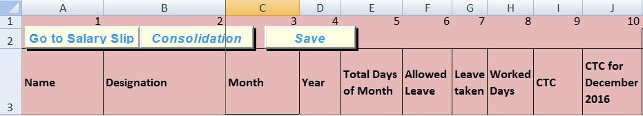 Excel Templates Sample Salary Structure In Excel Sheet