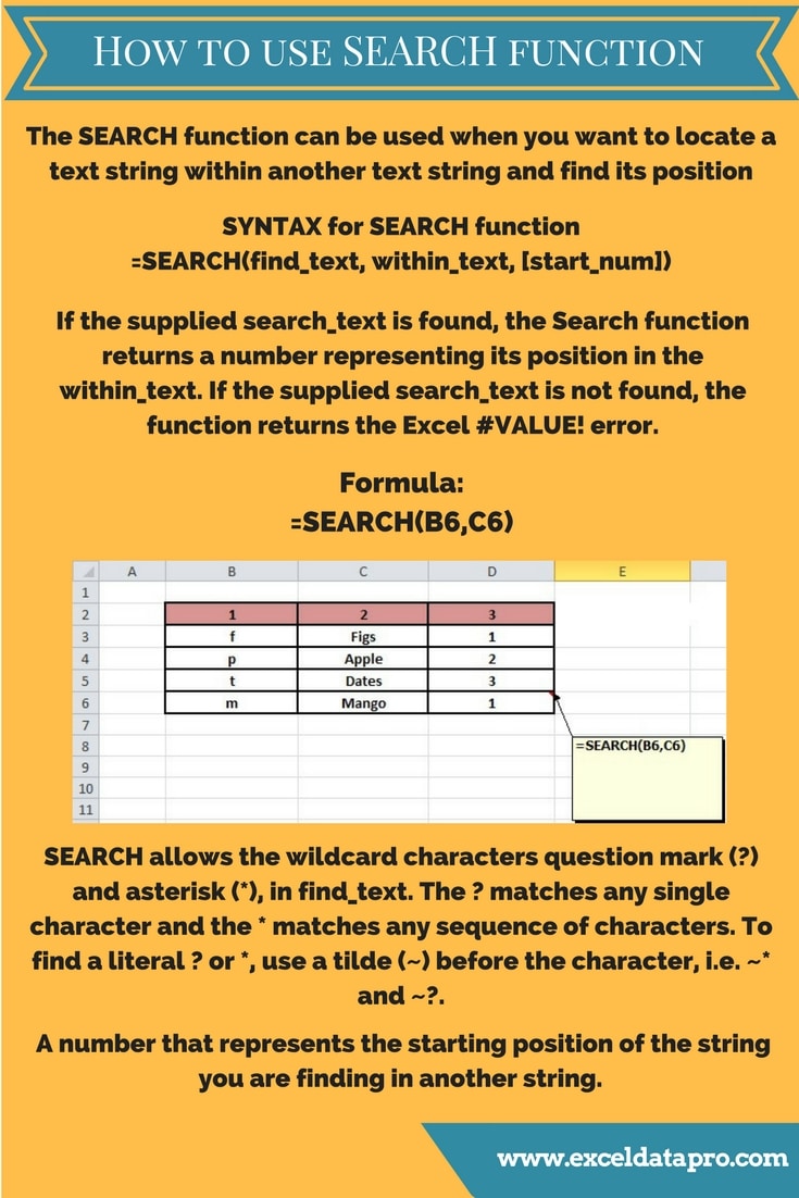 how-to-use-search-function-exceldatapro