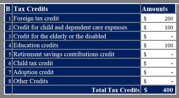 Simple Tax Estimator