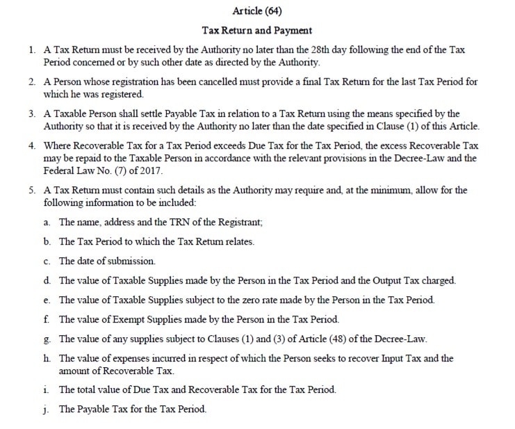 understanding-uae-vat-return-format-exceldatapro