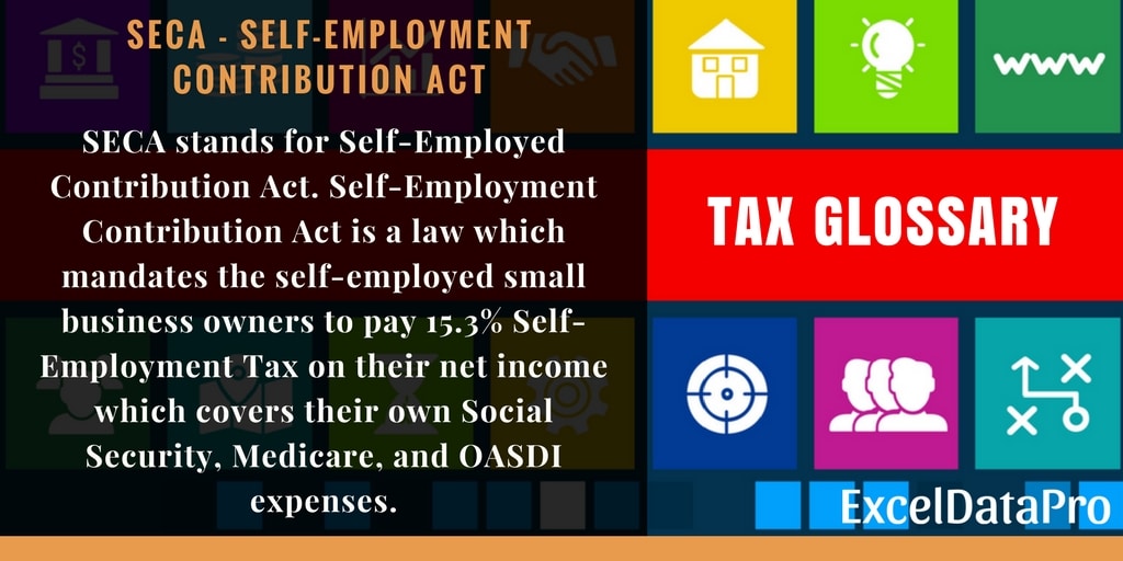 What Is SECA Tax? Definition, Eligibility & Limits - ExcelDataPro