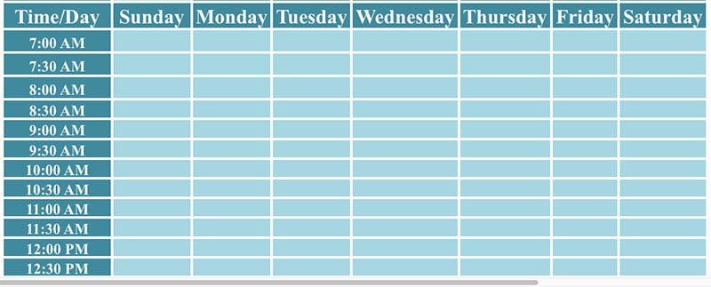 Daily schedule app mac free