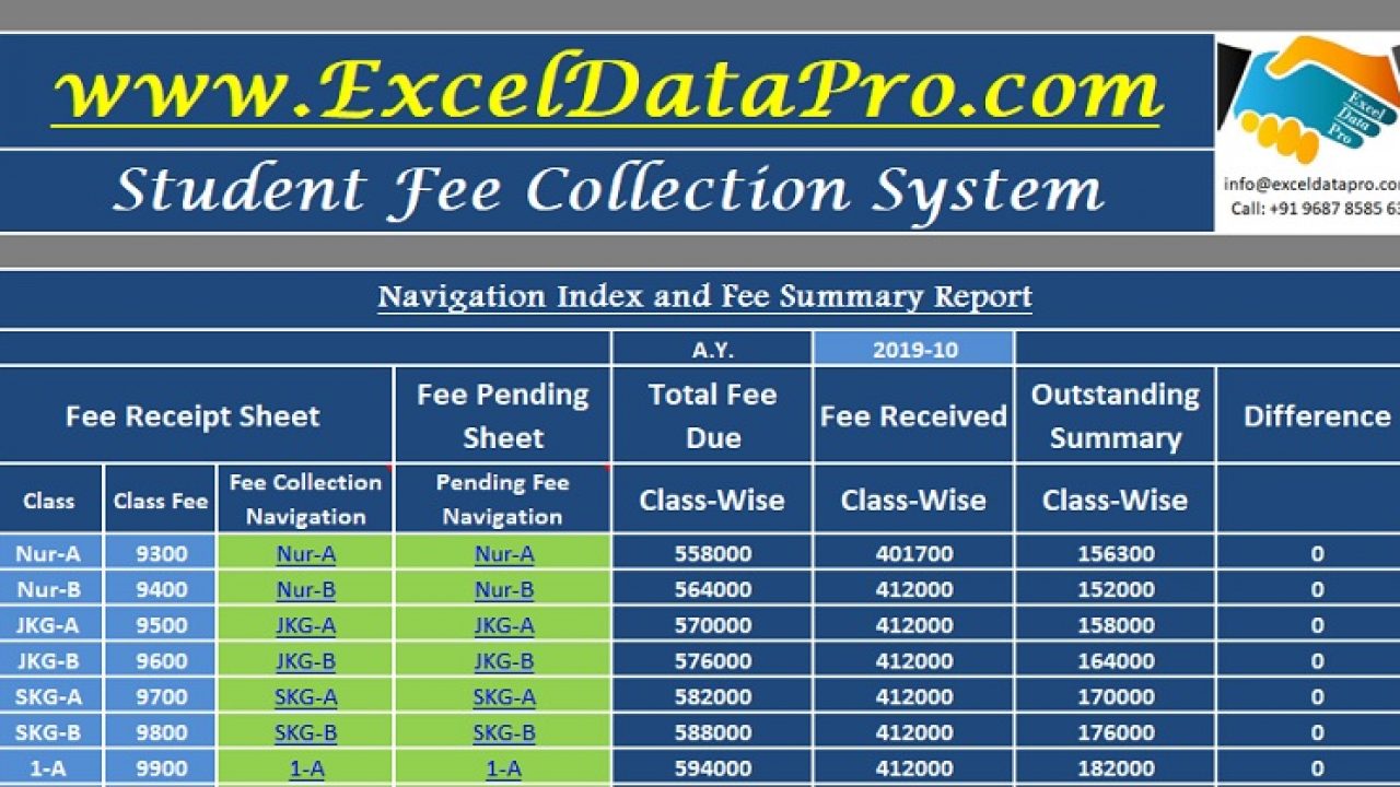 Price Structure Template from exceldatapro.com