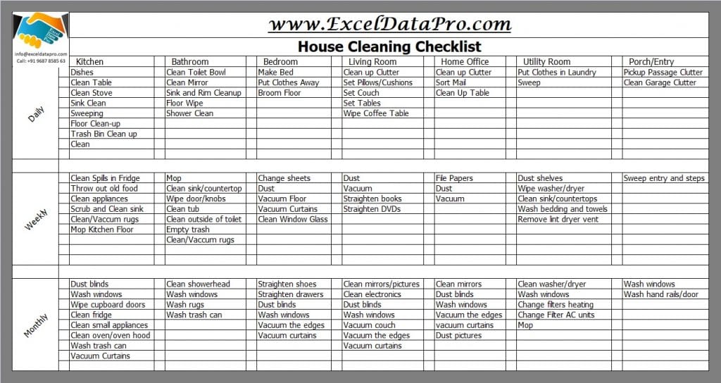 17-cleaning-list-template-doctemplates