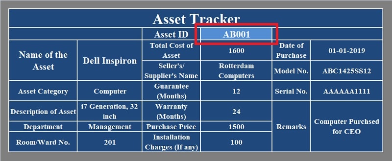 Asset Tracker