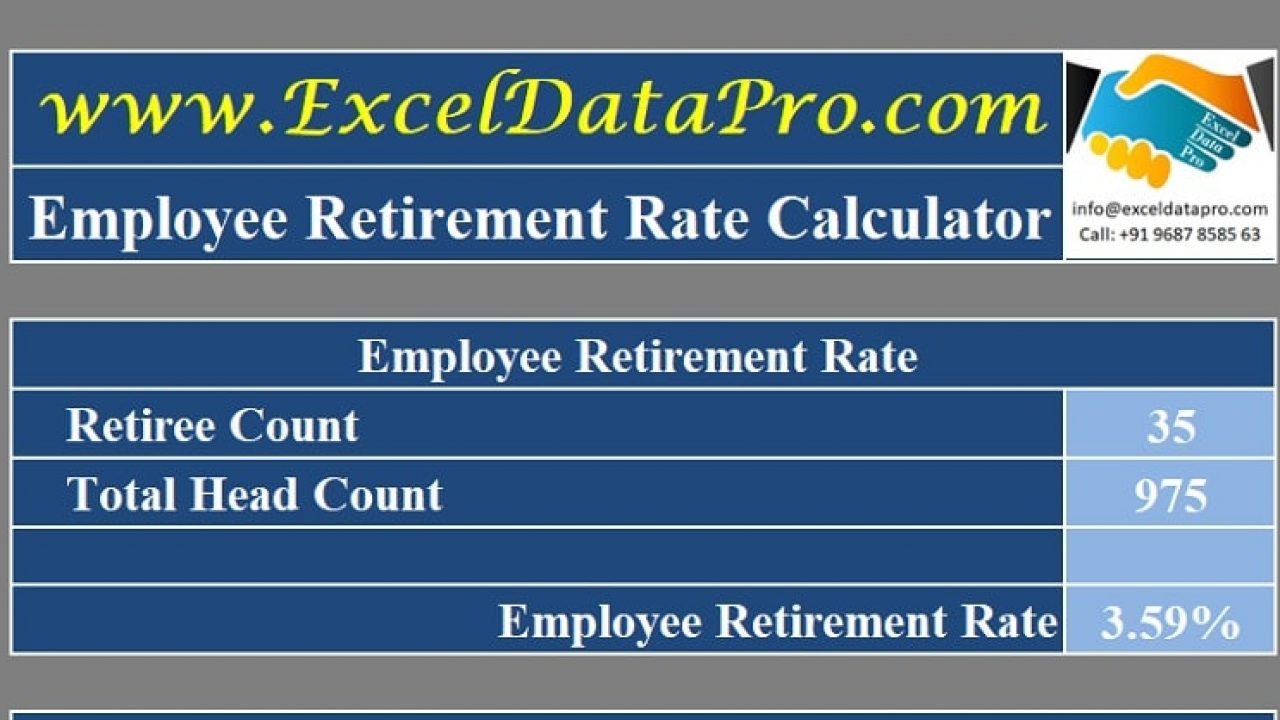 Retirement Withdrawal Calculator For Excel