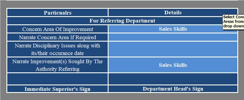Sales Rep Performance Review